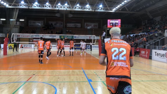 El Pamesa Teruel Voleibol cae ante un Unicaja Almería superior (1-3)