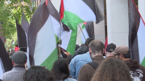 Más de medio millar de personas se manifiestan en Zaragoza a favor de Gaza