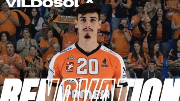 Mariano Vildósola renueva con el Pamesa Teruel Voleibol