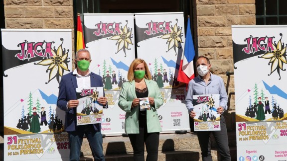 Jaca se prepara para la 51º edición del Festival Folklórico de los Pirineos