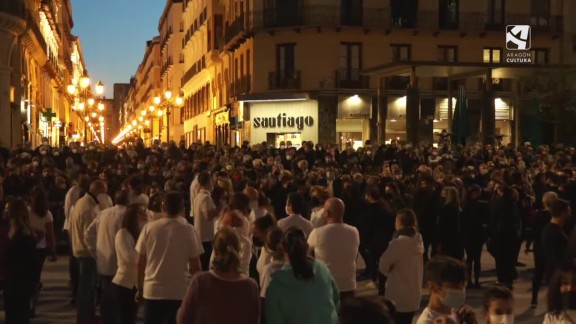 'Flashmob' en el Pilar - Aspanoa