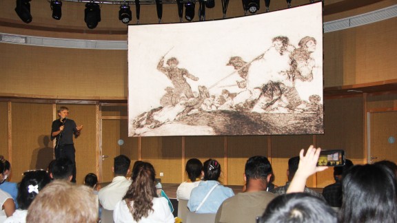 El corto ‘Goya 3 de mayo’, de Carlos Saura, se proyecta también en la Expo de Dubái