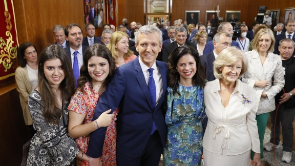 Alfonso Rueda se convierte en el sexto presidente de Galicia