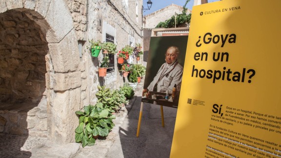 ¿Goya en un hospital?