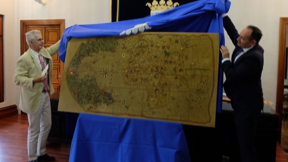 Tarazona alberga la única copia manuscrita de la “Carta Naval de Juan de la Cosa” de Aragón