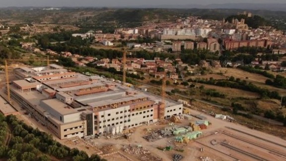 Las obras del hospital de Alcañiz están al 34% de ejecución y concluirán a finales de 2023