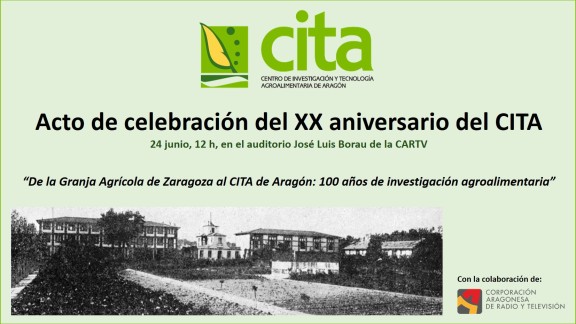 El auditorio de la CARTV acoge la celebración del XX aniversario del CITA
