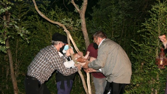 El rito de los herniados, una tradición recuperada en Lobera de Onsella