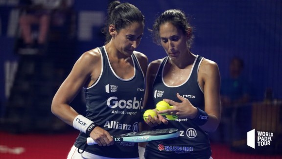 Las hermanas Alayeto caen en las semifinales del Málaga Open
