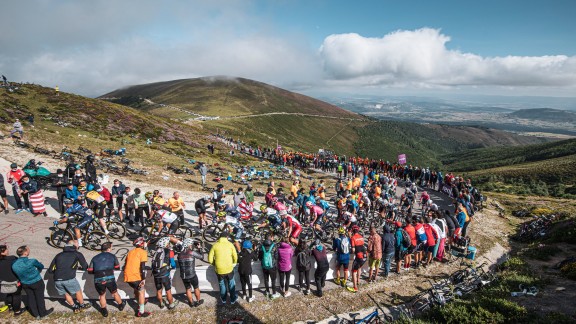Cuatro años después, no habrá corredores aragoneses en La Vuelta