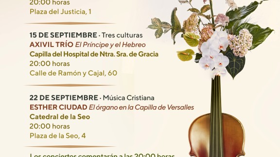 Comienza el  Festival de Música Antigua de Zaragoza