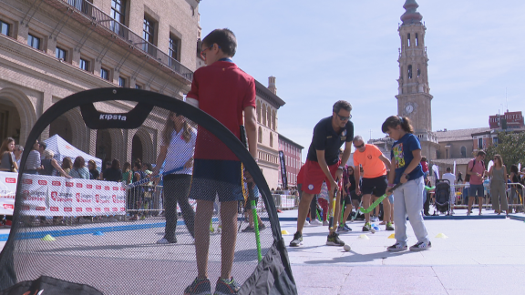 El deporte sale a la calle en Zaragoza