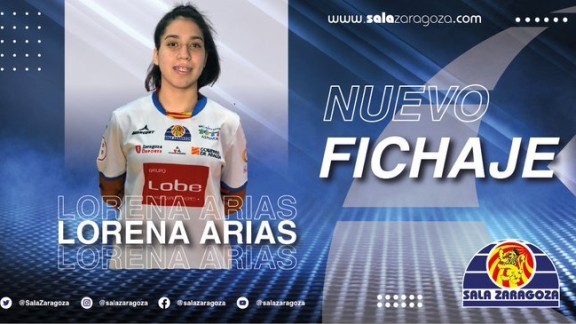 El Sala Zaragoza ficha a la paraguaya Lorena Arias