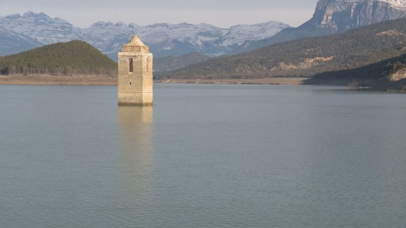 Las reservas de agua en los embalses de la cuenca del Ebro están al 50% de su capacidad