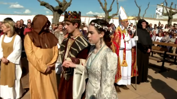 Alagón regresa a la Edad Media para celebrar las bodas de Pedro IV de Aragón y María de Navarra