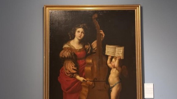 El Museo de Huesca exhibe un lienzo de Santa Cecilia como Obra Destacada