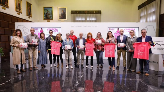 Zaragoza se teñirá de rosa este domingo con la Carrera de la Mujer