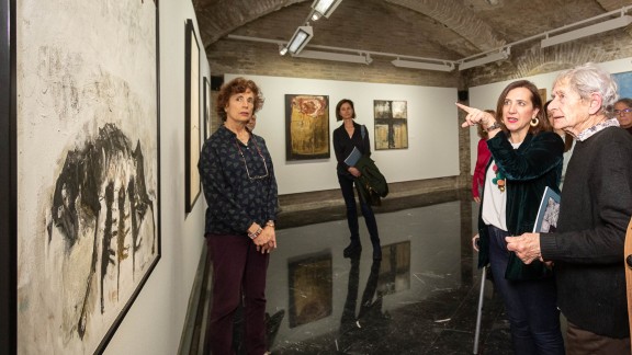 La artista Adele Fumagalli muestra su obra en Zaragoza