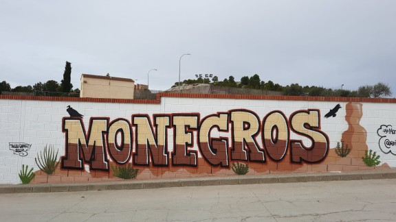 Frula, Castejón de Monegros y Robres ya lucen los murales creados en el ciclo artístico 'Inspira Monegros'