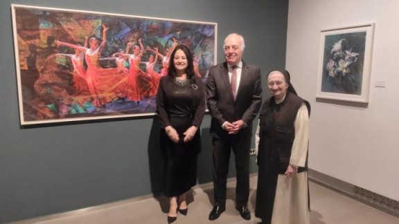 Isabel Guerra reinterpreta a Goya en una exposición
