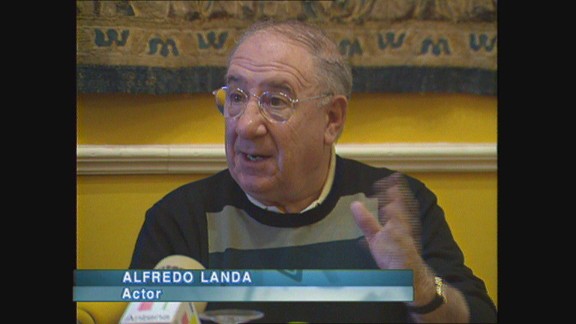 Alfredo Landa visita Zaragoza en 2003