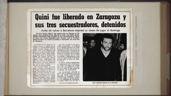 El secuestro de Quini y su liberación en Zaragoza