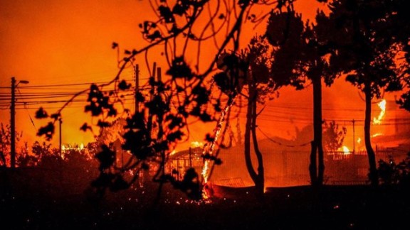 Los incendios de Valparaíso en Chile dejan más de 50 víctimas mortales