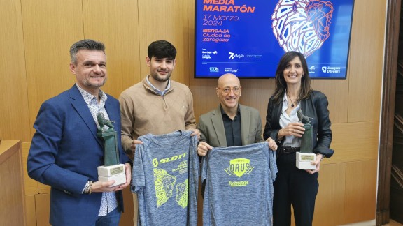 Zaragoza presenta una Media Maratón con un novedoso circuito más céntrico y más rápido
