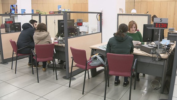 El paro sube un 1,2% en febrero en Aragón, que suma 54.709 desempleados