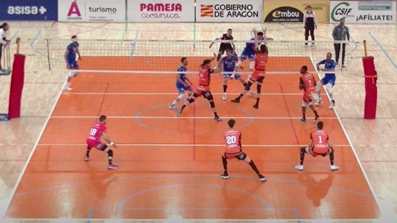 El Pamesa Teruel Voleibol logra un triunfo clave ante Melilla (3-2)