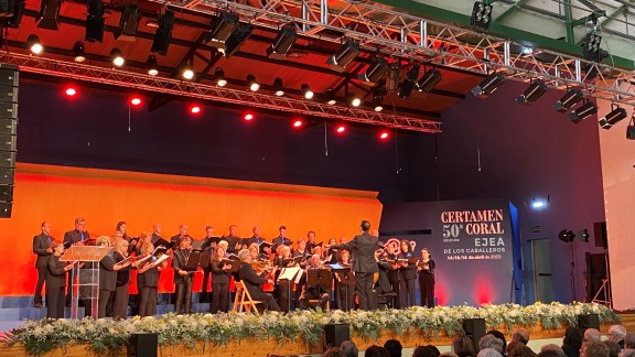 Ejea de los Caballeros celebra el Gran Premio Nacional de Canto Coral