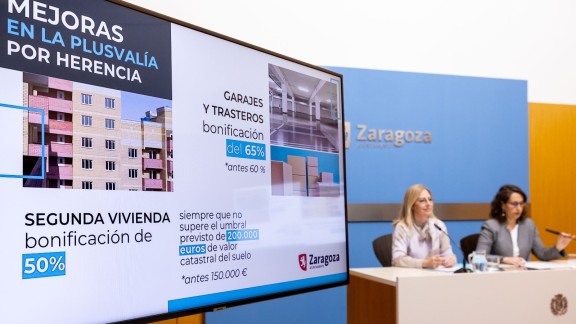 Zaragoza amplía la bonificación de la plusvalía por herencia de segundas residencias, garajes y trasteros