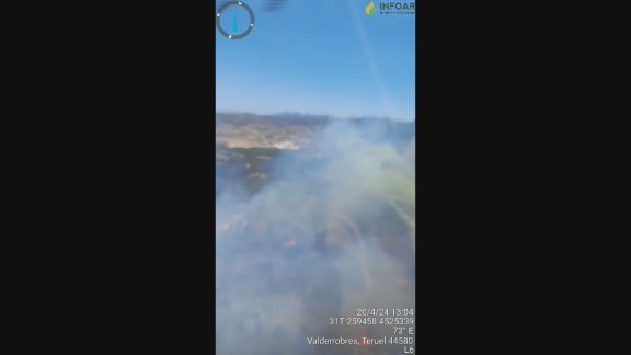 Controlado un incendio forestal en Valderrobres cuyo origen podría ser una quema de rastrojos