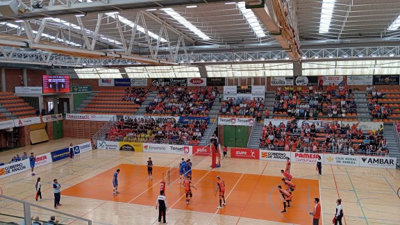 El Pamesa Teruel Voleibol vuelve a caer ante el Melilla y dice adiós a una intensa temporada (1-3)