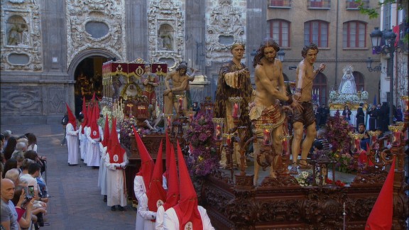 Los principales actos del Jueves y Viernes Santo, en Aragón TV