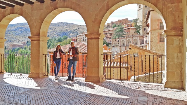 Imagen de Las bicicletas de ‘Esto es otra historia’ llegan hasta Albarracín