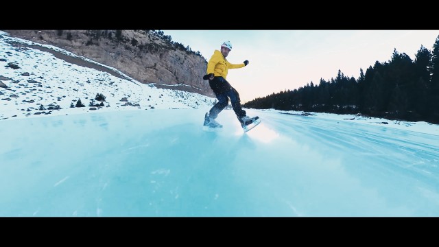 Imagen de ‘Gigantes Blancos’ enseña cómo es patinar sobre un lago helado