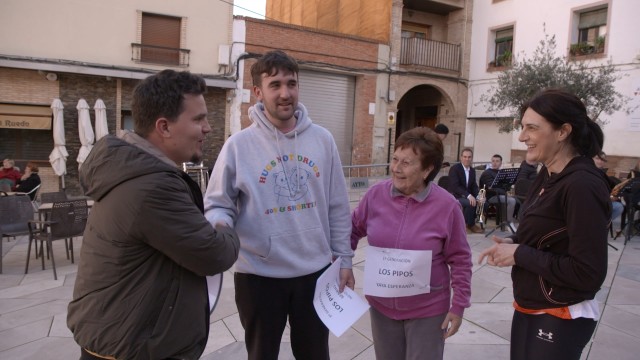 Imagen de ‘La liada’ propone la carrera senior más emotiva de Fuentes de Ebro
