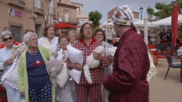 Imagen de ‘La Liada’ monta la gran pijamada en Alhama de Aragón
