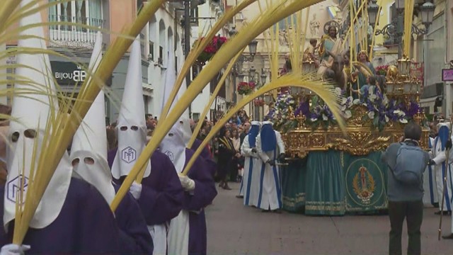 Imagen de Aragón TV emite por vez primera el inicio de la Semana Santa de Zaragoza, Huesca y Teruel