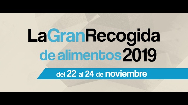 Imagen de Banco de Alimentos de Zaragoza: Gran recogida de alimentos 2019, del 22 al 24 de noviembre