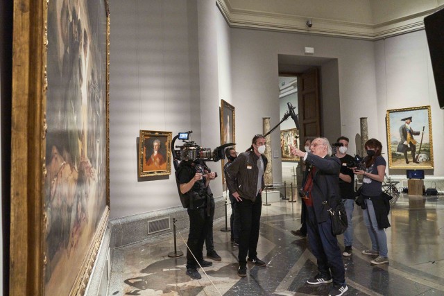 Imagen de Aragón TV reúne a Saura con Goya una noche en el Museo del Prado