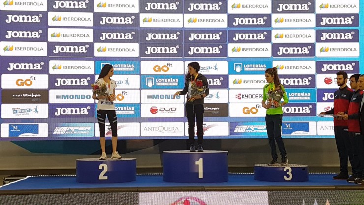 Cristina Espejo campeona de España de 3.000 metros lisos.