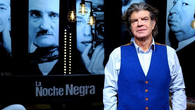Juan Bolea presenta La noche negra, de Aragón TV.