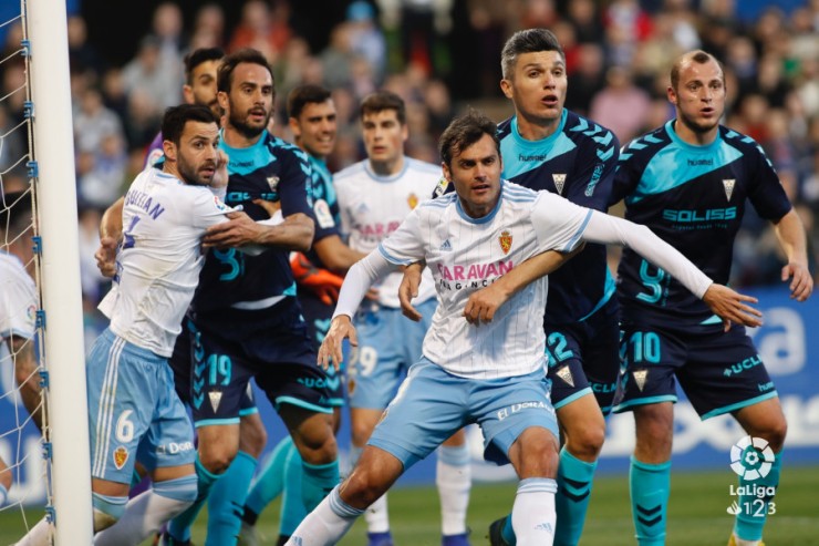 Zaragoza y Albacete han jugado un partido muy intenso.