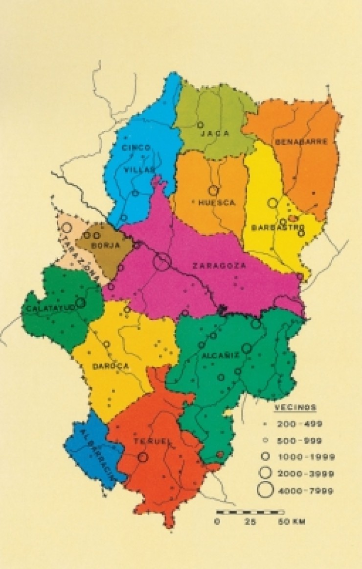 División provincial en Aragón: una reestructuración de la comunidad aragonesa - Gran Enciclopedia Aragonesa