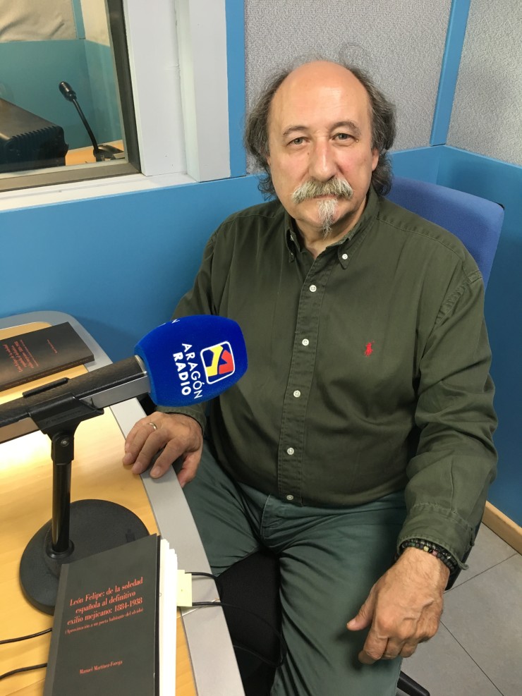 Entrevista al ilustre poeta Manuel Martínez Forega en Aragón Radio
