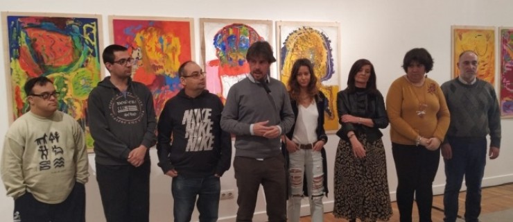 Exposición ‘Pinceladas libres, somos arte’ (F: Aragón Hoy)