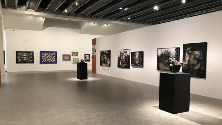 Exposición de Juana Francés en el Pablo Serrano de Zaragoza. (Foto: @IAACCpserrano)