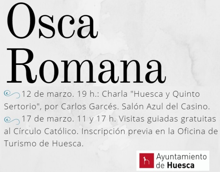 Ciclo 'Osca Romana' (F: Ayuntamiento de Huesca)
